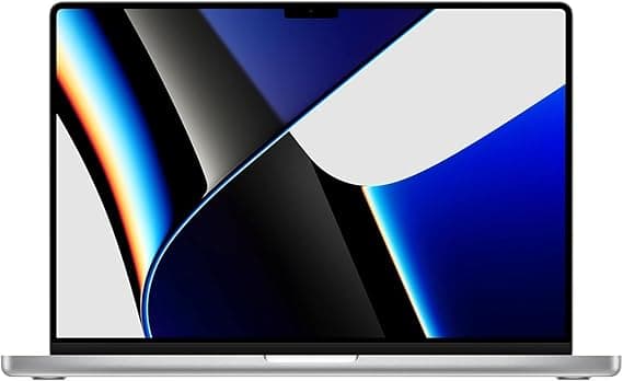 16-inch MacBook Pro: Apple M1 Pro chip with 10‑core CPU and 16‑core GPU, 16GB, 512GB SSD - Silver