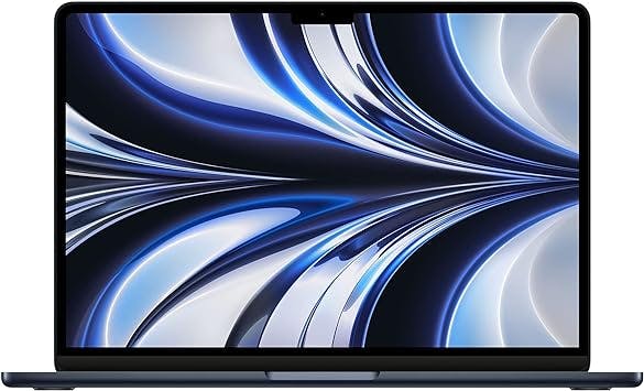 13-inch MacBook Air: Apple M2 chip with 8-core CPU and 8-core GPU, 256GB - Midnight
